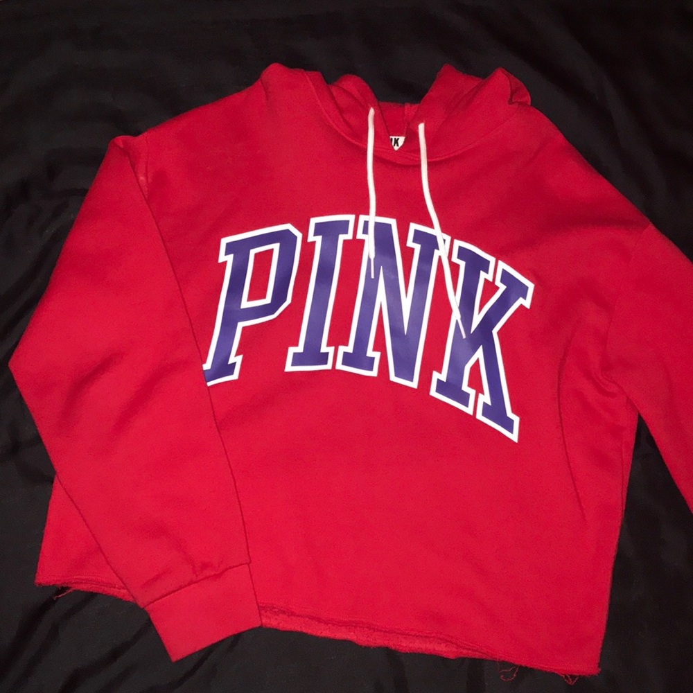 VS PINK Cropped Hoodie